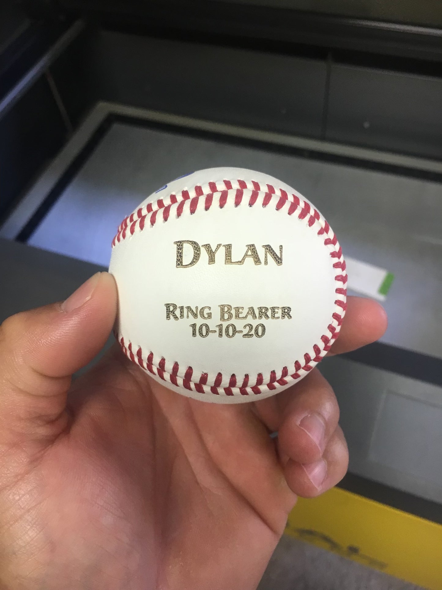 Custom Engraved Baseballs